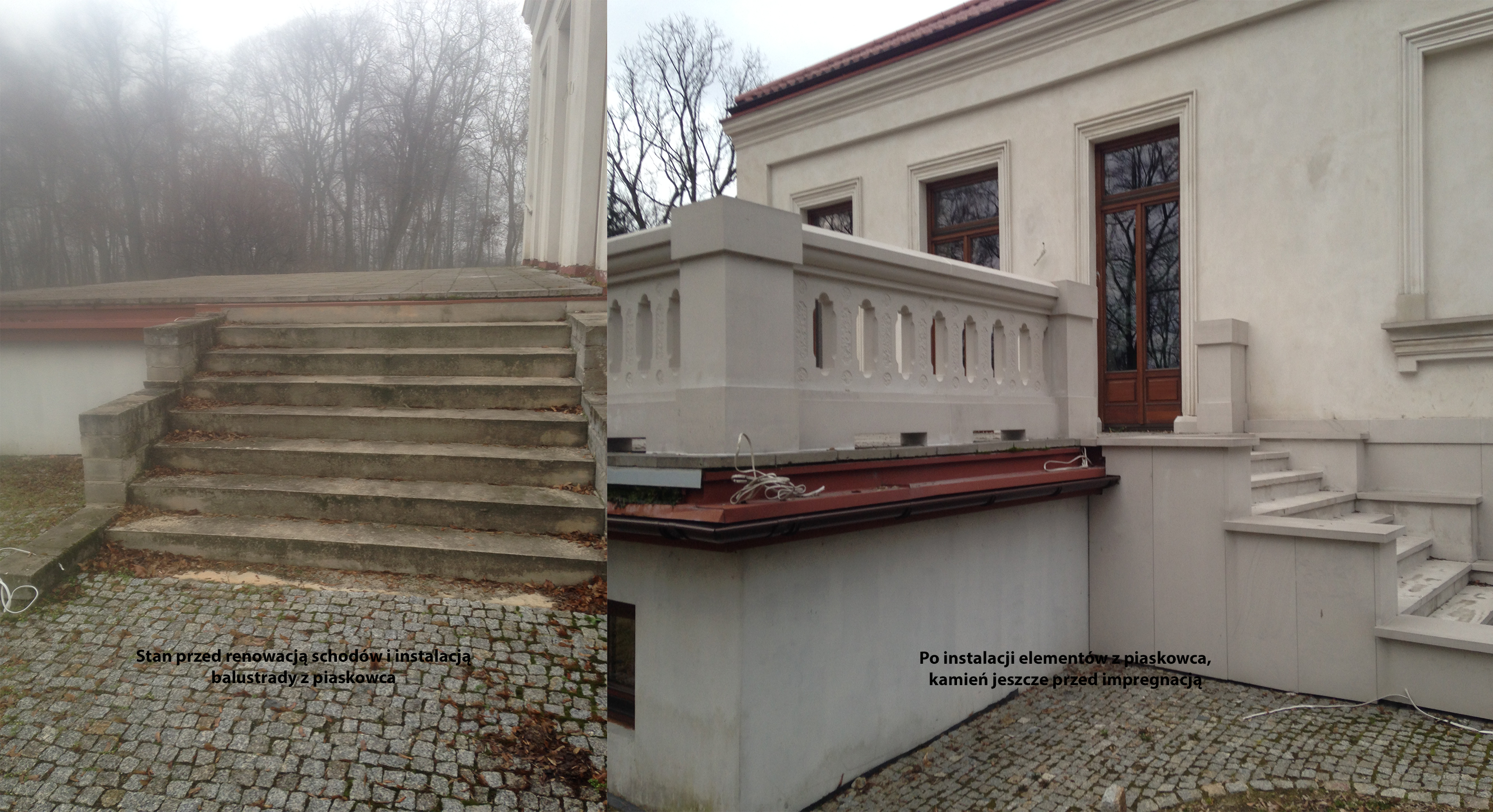 KAMBO renowacja i kompleksowe prace kamieniarskie elewacja schody balustrady detale kamienne